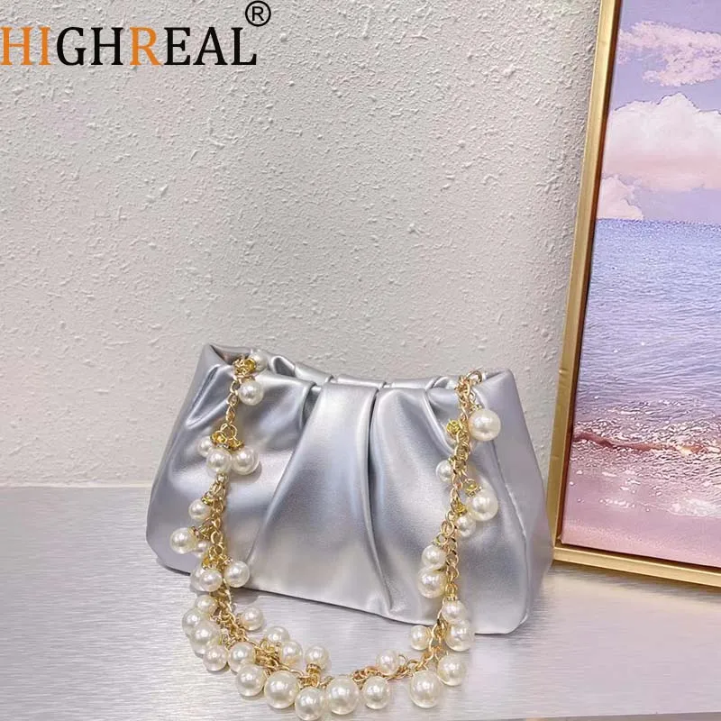 Fashion Pearl Women's Crossbody Bag Women Elegant Evening Clutch Purse And Handbags Bridal Wedding Party Top Quality
Fashion Pearl Women's Crossbody Bag Women Elegant Evening Clutch Purse And Handbags Bridal Wedding Party Top Quality