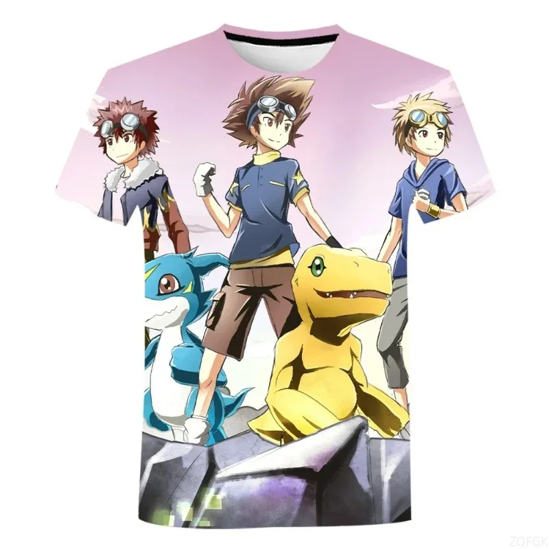 3D Cartoon American Printed T-shirt Street Fashion Casual Round Neck Men's and Women's Short Sleeves
3D Cartoon American Printed T-shirt Street Fashion Casual Round Neck Men's and Women's Short Sleeves