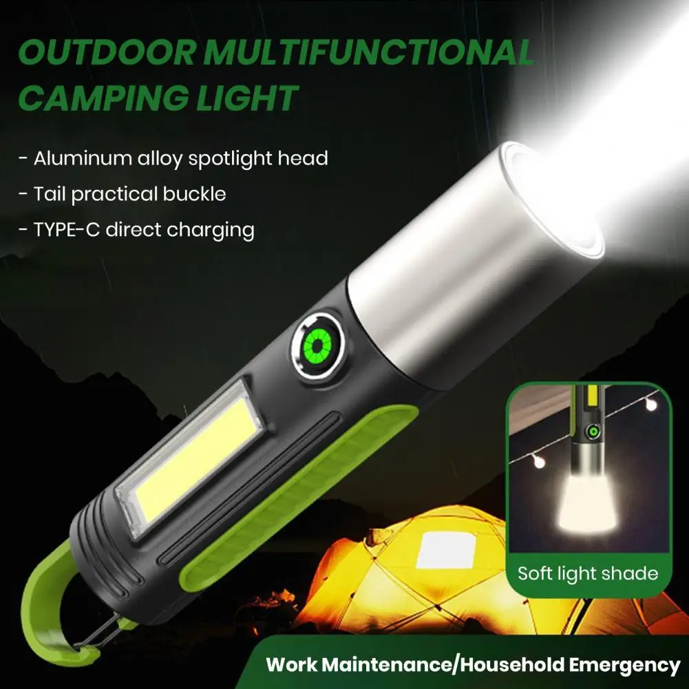 New!1800mah LED Flashlights Rechargeable Tent Hanging Light Fishing Hunting Lamp Portable Laser Light Lantern COB Torch Lamp
New!1800mah LED Flashlights Rechargeable Tent Hanging Light Fishing Hunting Lamp Portable Laser Light Lantern COB Torch Lamp