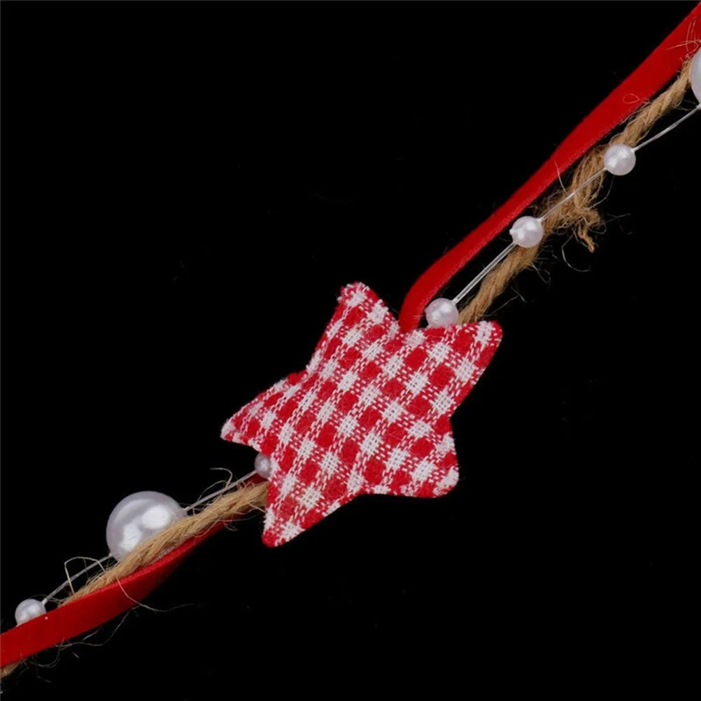 1 Roll Pentagram Beads String Ribbon Christmas Design Xmas Ribbon for DIY Handmade Festival Cake Scrapbook Hair Bow Decoration
1 Roll Pentagram Beads String Ribbon Christmas Design Xmas Ribbon for DIY Handmade Festival Cake Scrapbook Hair Bow Decoration