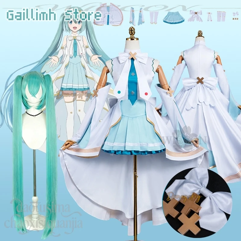 Project Sekai Movie Kowareta Sekai To Utaenai Mikuuu Cosplay Anime White Idol Uniform Kawaii Jk Blue Dress Gaillimh Halloween
Project Sekai Movie Kowareta Sekai To Utaenai Mikuuu Cosplay Anime White Idol Uniform Kawaii Jk Blue Dress Gaillimh Halloween