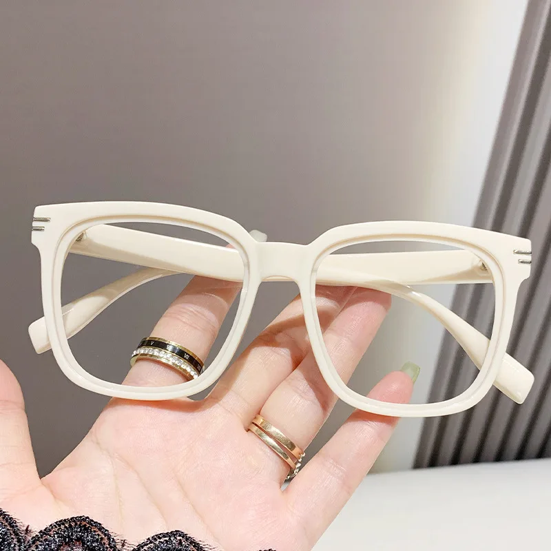 Men Women Oversized Frame Blue Light Blocking Optical Glasses New Trend Square Anti Ray Plain Eyewear Computer Glasses 0 Degree
Men Women Oversized Frame Blue Light Blocking Optical Glasses New Trend Square Anti Ray Plain Eyewear Computer Glasses 0 Degree