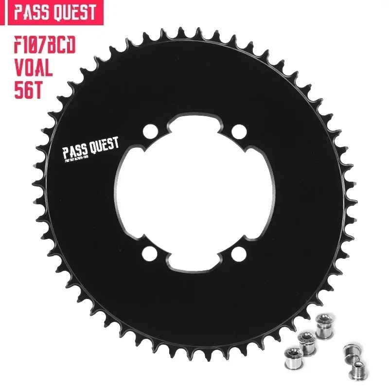 PASS QUEST 107 BCD sprocket for SRAM Force 1 etap xplr narrow tooth wide tooth road bike single ring AXS 12S 42-58t optional
PASS QUEST 107 BCD sprocket for SRAM Force 1 etap xplr narrow tooth wide tooth road bike single ring AXS 12S 42-58t optional