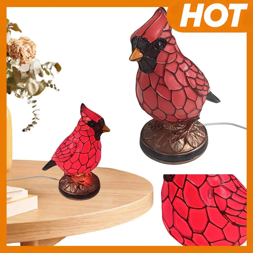 Cardinal Lamp Decorative Red Bird Table Lamp Red Bird Night Light for Bedside Living Room Christmas Decor
Cardinal Lamp Decorative Red Bird Table Lamp Red Bird Night Light for Bedside Living Room Christmas Decor