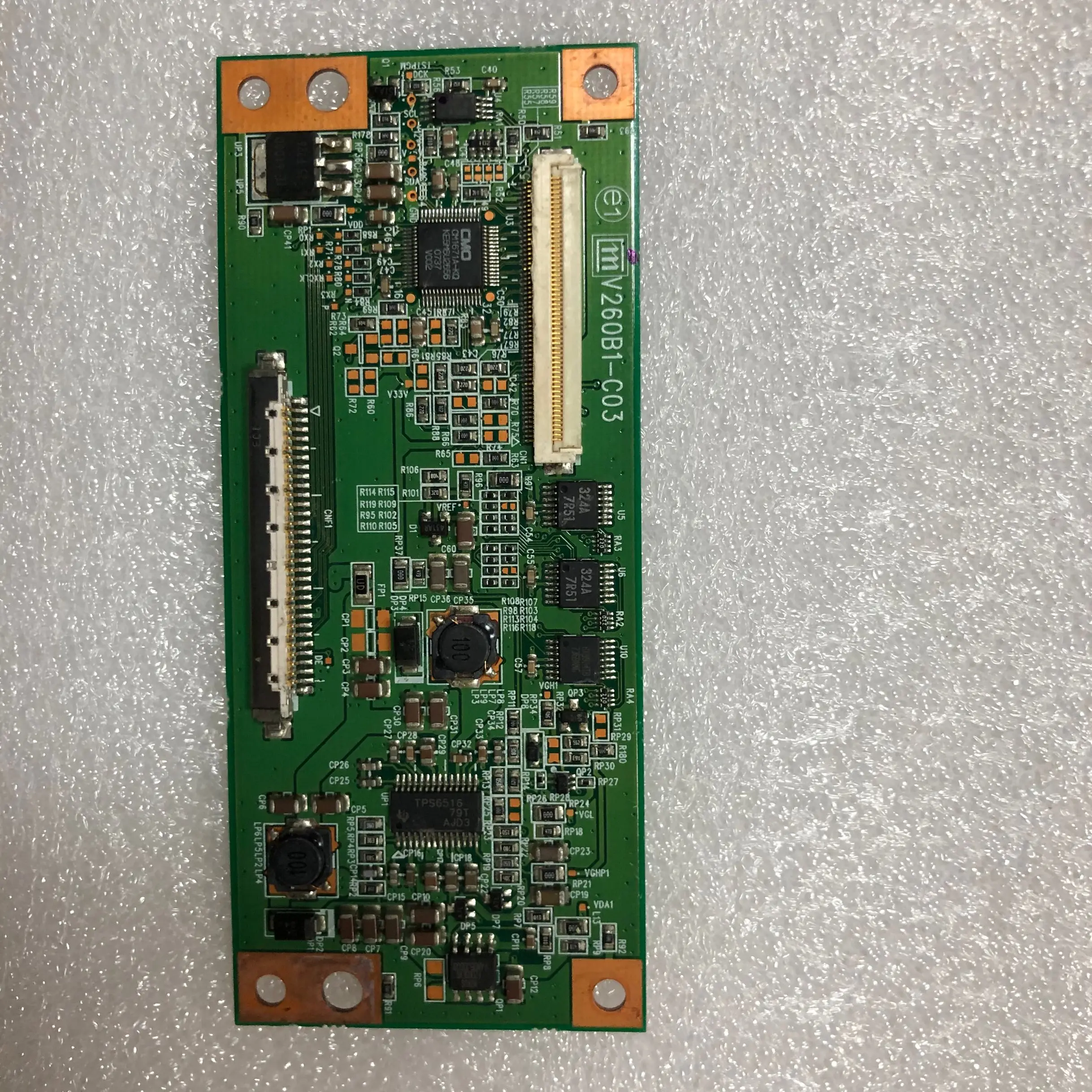 1pcs/lote used and Good quality for V260B1-C03 spot
1pcs/lote used and Good quality for V260B1-C03 spot
