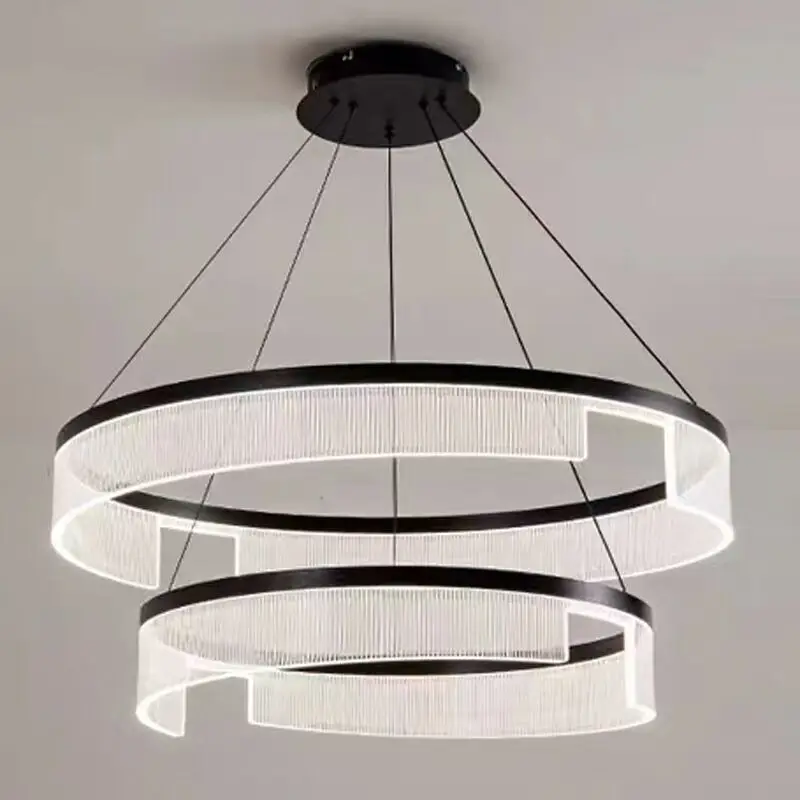 High end circular chandelier, modern and simple circular chandelier, acrylic circular LED chandelier
High end circular chandelier, modern and simple circular chandelier, acrylic circular LED chandelier