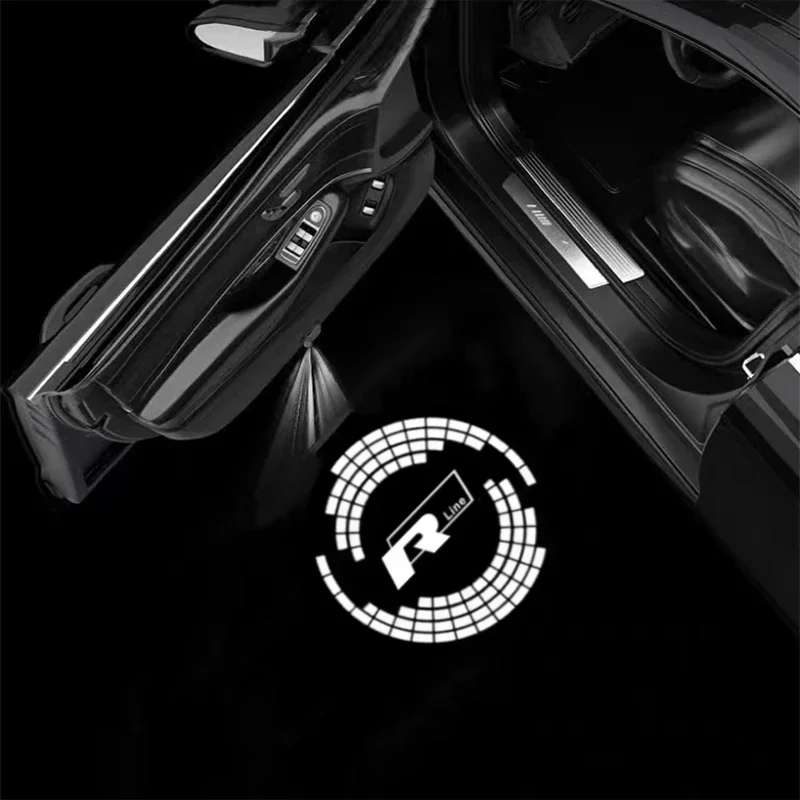 LED Car Door Welcome Light Courtesy Projector Lamp for VW R LINE Rline Magotan Sharan T-ROC 2014-2018 2019 Car Accessories
LED Car Door Welcome Light Courtesy Projector Lamp for VW R LINE Rline Magotan Sharan T-ROC 2014-2018 2019 Car Accessories