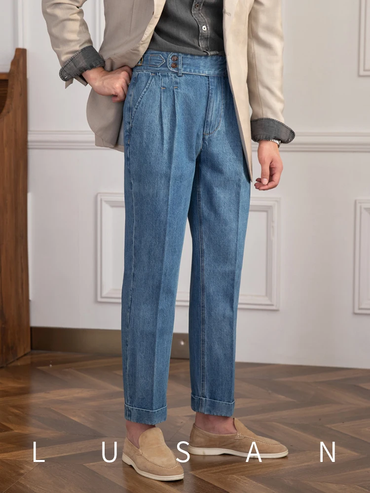 High Waist Straight Leg Jeans Retro Sle Casual Mix Match Gentleman Wear Heavyweight Cotton Polyester Blend Youth Trend
High Waist Straight Leg Jeans Retro Sle Casual Mix Match Gentleman Wear Heavyweight Cotton Polyester Blend Youth Trend