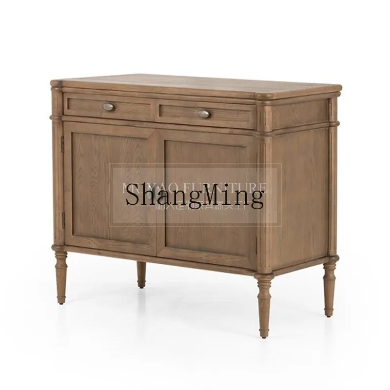 DHY retro solid wood dining side cabinet, storage wall side cabinet, living room entrance decorative cabinet
DHY retro solid wood dining side cabinet, storage wall side cabinet, living room entrance decorative cabinet