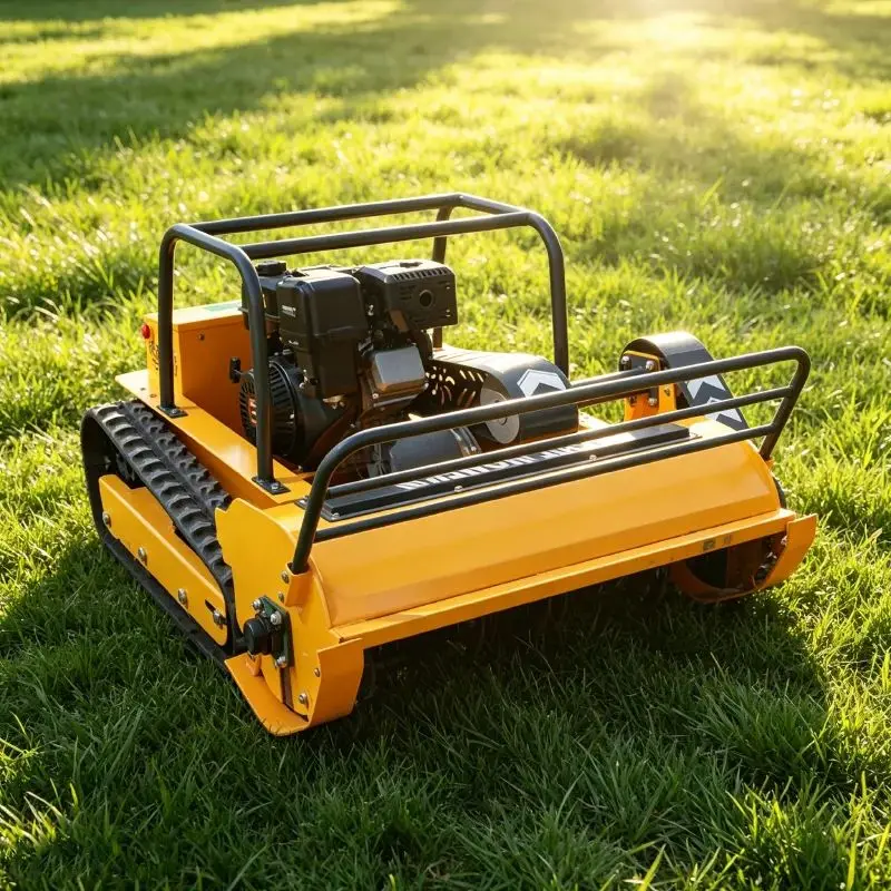 Customized tracked remote-controlled weeding and mowing machine for orchards, weed breaking machine
Customized tracked remote-controlled weeding and mowing machine for orchards, weed breaking machine