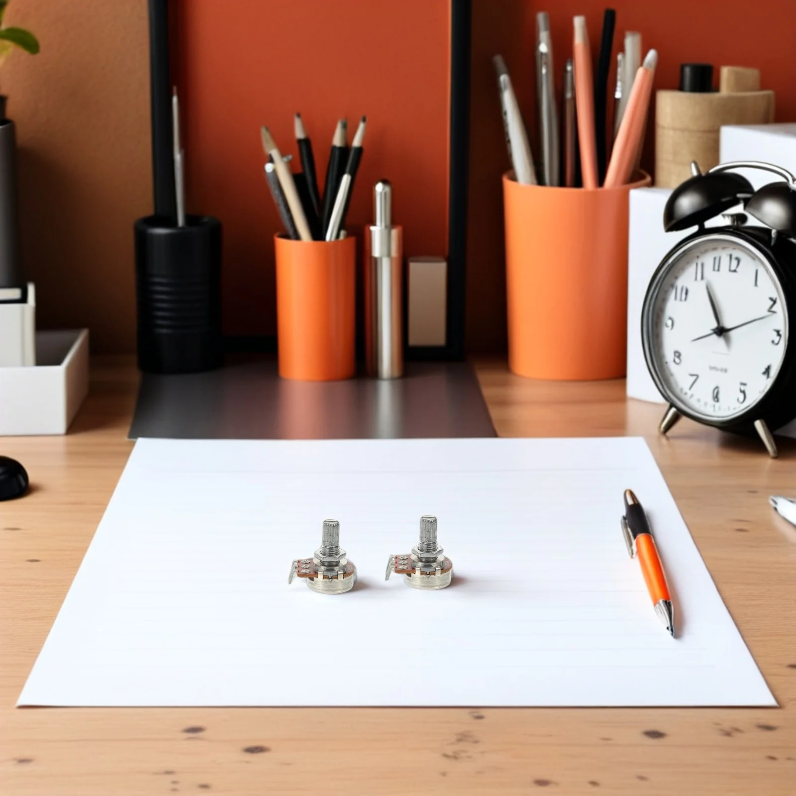 8Pcs Guitar Potentiometer Audio Volume Split Shaft Metal Knob Replacement Electric Bass Instrument Parts Guitar Repair Kit
8Pcs Guitar Potentiometer Audio Volume Split Shaft Metal Knob Replacement Electric Bass Instrument Parts Guitar Repair Kit