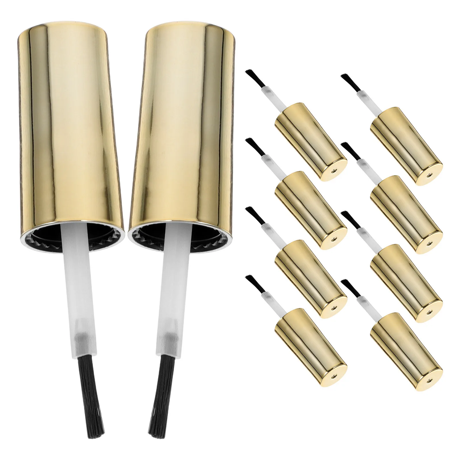 FOMIYES 10pcs Replacement Brush Caps for Nail Polish Bottles Portable Makeup Gel Supply
FOMIYES 10pcs Replacement Brush Caps for Nail Polish Bottles Portable Makeup Gel Supply