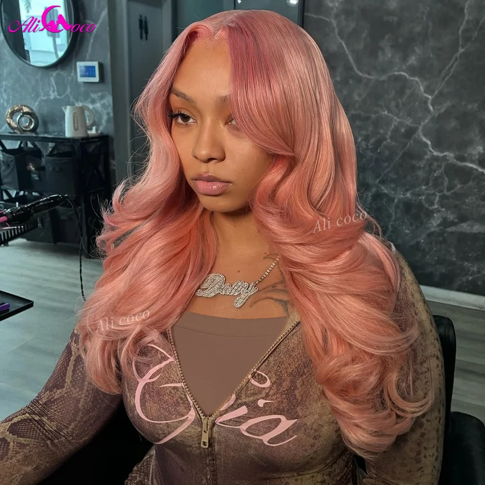 Light Pink 13x4 13x6 Lace Frontal Wigs Human Hair Body Wave Pre Plucked 180 Density Lace Frontal Wigs Human Hair For Women
Light Pink 13x4 13x6 Lace Frontal Wigs Human Hair Body Wave Pre Plucked 180 Density Lace Frontal Wigs Human Hair For Women