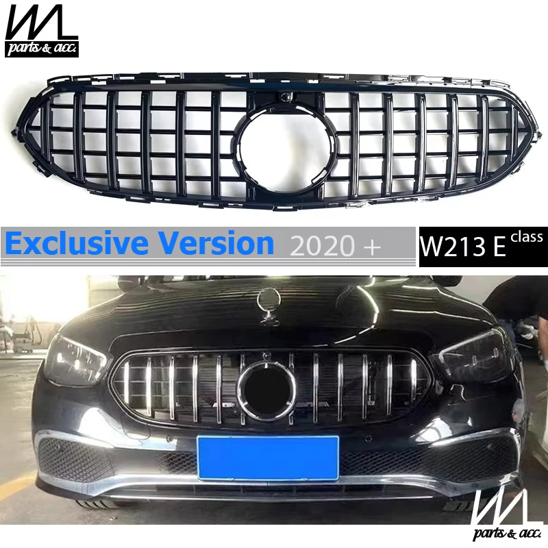 Front Bumper Grille for Mercedes Benz E-Class W213 S213 E 450 2020+ GT Grill Exclusive Version Racing Grills Car Styling
Front Bumper Grille for Mercedes Benz E-Class W213 S213 E 450 2020+ GT Grill Exclusive Version Racing Grills Car Styling