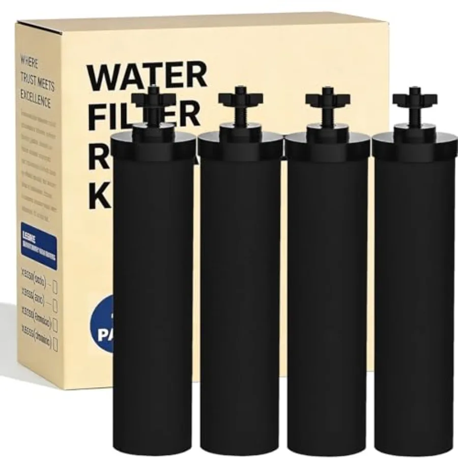Сменный фильтр для воды, совместимый с системой фильтрации воды Big Berkey Gravity, запчасти и аксессуары, сертифицированные по стандартам NSF/ANSI 2 и 372 C.
Сменный фильтр для воды, совместимый с системой фильтрации воды Big Berkey Gravity, запчасти и аксессуары, сертифицированные по стандартам NSF/ANSI 2 и 372 C.