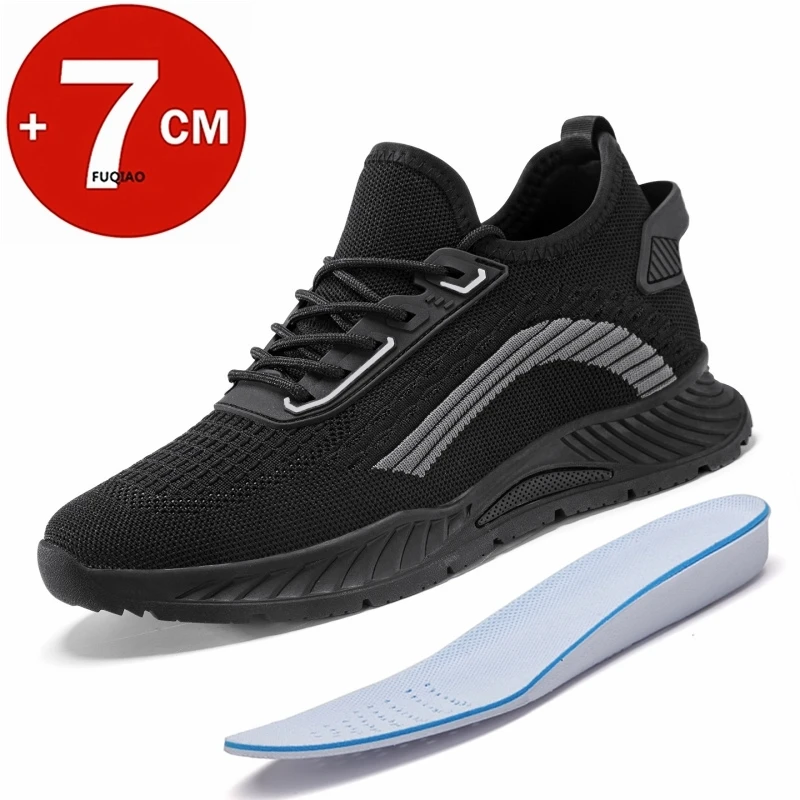 Summer Men Invisible Height Boost Shoes 7cm Heightening Mesh Breathable Casual Sports Outdoor Elevator Sneakers
Summer Men Invisible Height Boost Shoes 7cm Heightening Mesh Breathable Casual Sports Outdoor Elevator Sneakers