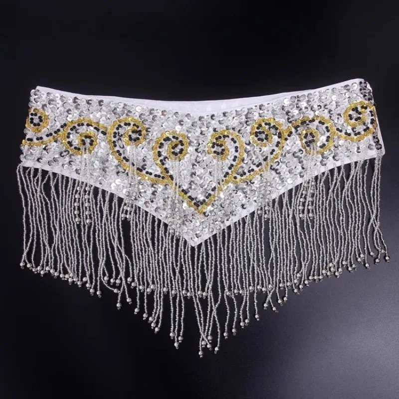 Customized Belly Dance Performance Costumes Handmade Bead Embroidery Waistband Tassel Gold Waistband Oriental Dance Belt
Customized Belly Dance Performance Costumes Handmade Bead Embroidery Waistband Tassel Gold Waistband Oriental Dance Belt