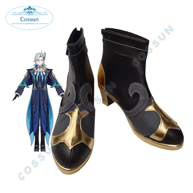 Neuvillette Cosplay Shoes Black Boots Games Genshin Impact Fontaine Role Play Halloween Carnival Women Men Costume Party Prop
Neuvillette Cosplay Shoes Black Boots Games Genshin Impact Fontaine Role Play Halloween Carnival Women Men Costume Party Prop