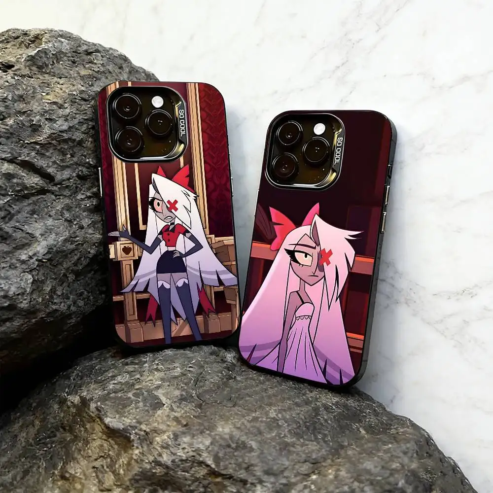 H-Hazbin H-Hotels Vaggie Phone Case For iPhone 17,16,15,14,13,12,11 Plus,Pro Max,XS,Colorful Silver Phone case Funda Cover
H-Hazbin H-Hotels Vaggie Phone Case For iPhone 17,16,15,14,13,12,11 Plus,Pro Max,XS,Colorful Silver Phone case Funda Cover