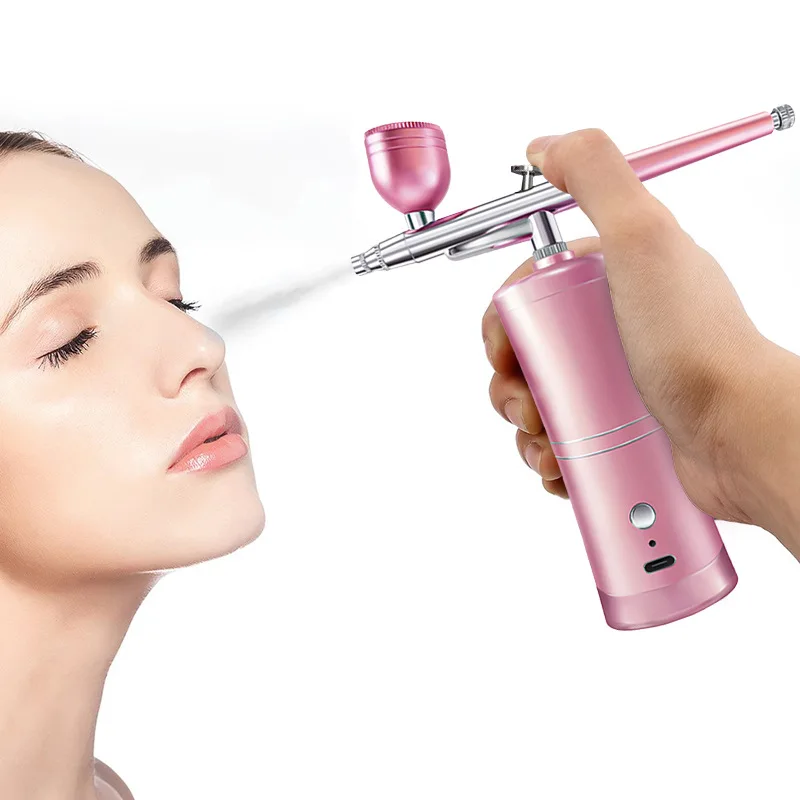 Hot Sale Nail Art Paint Professional Cordless Portable Cake Facial Hydrating Nail Makeup Airbrush Set Spray Gun Kit
Hot Sale Nail Art Paint Professional Cordless Portable Cake Facial Hydrating Nail Makeup Airbrush Set Spray Gun Kit