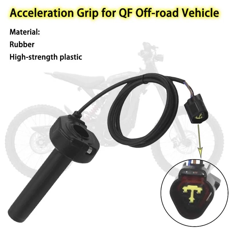 Lightweight Hall Throttle Waterproof Acceleration Grip For QF Handle Off-road Vehicle Parts
Lightweight Hall Throttle Waterproof Acceleration Grip For QF Handle Off-road Vehicle Parts