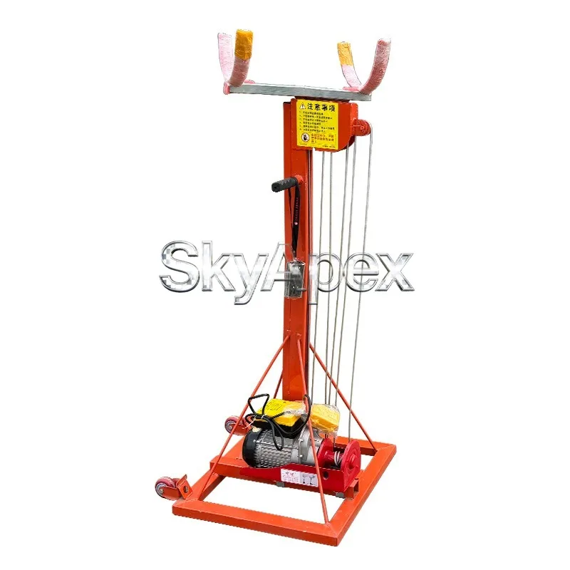 Electric Roller Shutter Door Lifter Pipe Lifting Machine 220V Small Mobile Construction High Altitude Working Elevator
Electric Roller Shutter Door Lifter Pipe Lifting Machine 220V Small Mobile Construction High Altitude Working Elevator