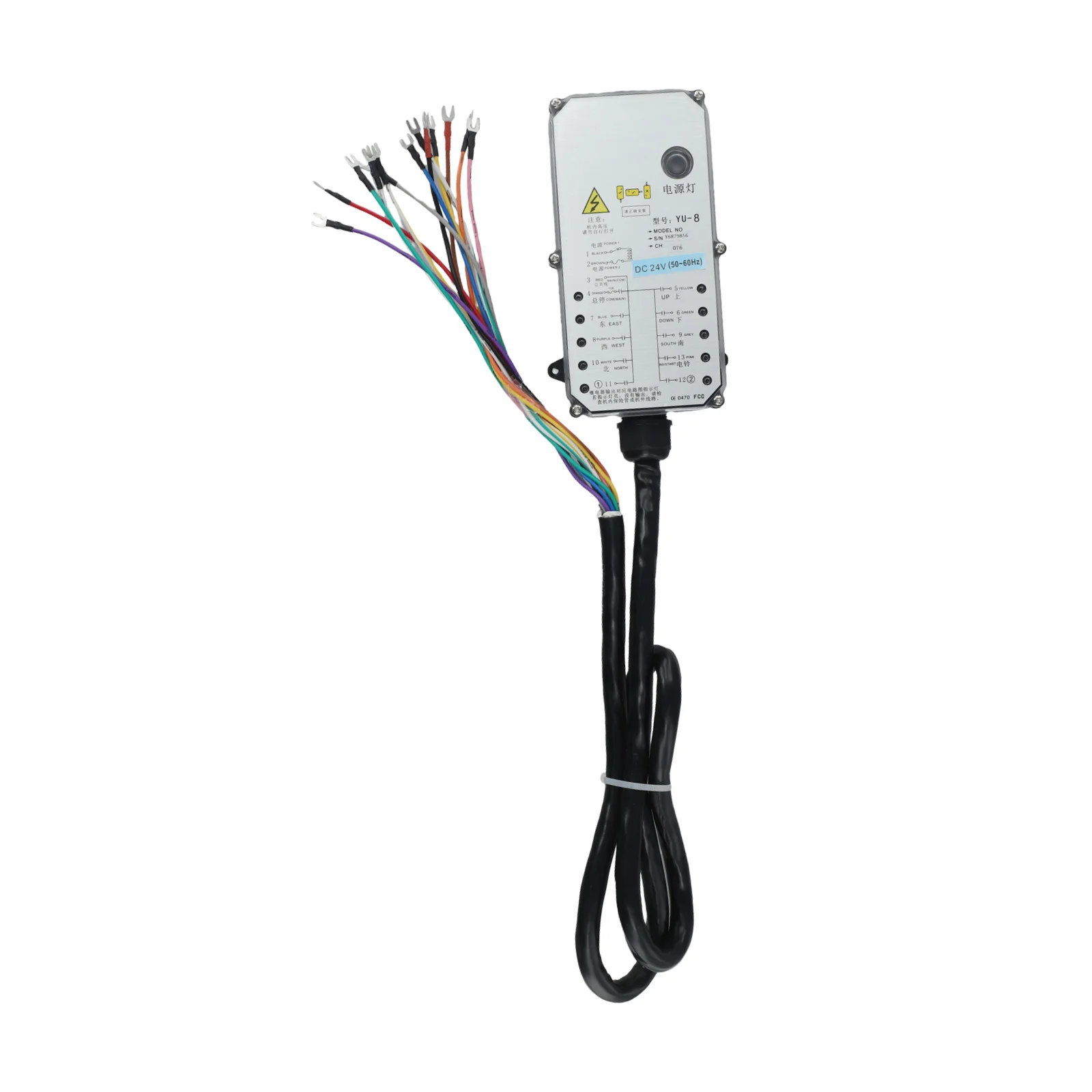 YU 8+ Industrial Remote Control Electric Hoist Controller Anti fall and Waterproof Suitable for Grab Equipment
YU 8+ Industrial Remote Control Electric Hoist Controller Anti fall and Waterproof Suitable for Grab Equipment