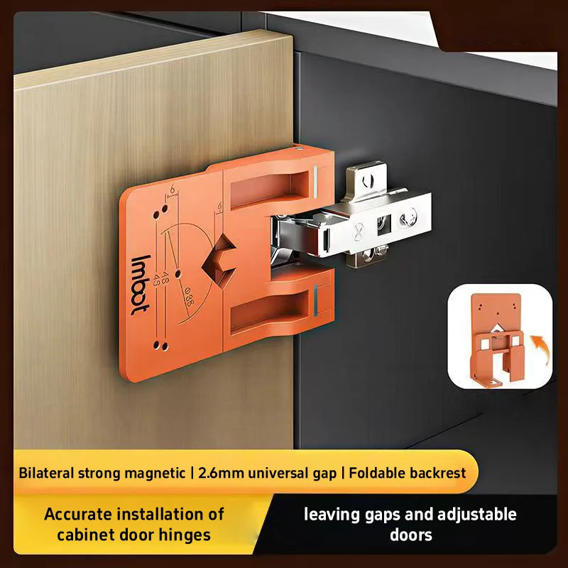 New Magnetic Woodworking Hinge Locator Fast And Accurate Positioning Cabinet Door Installation Positioning Tool Drilling Guide
New Magnetic Woodworking Hinge Locator Fast And Accurate Positioning Cabinet Door Installation Positioning Tool Drilling Guide