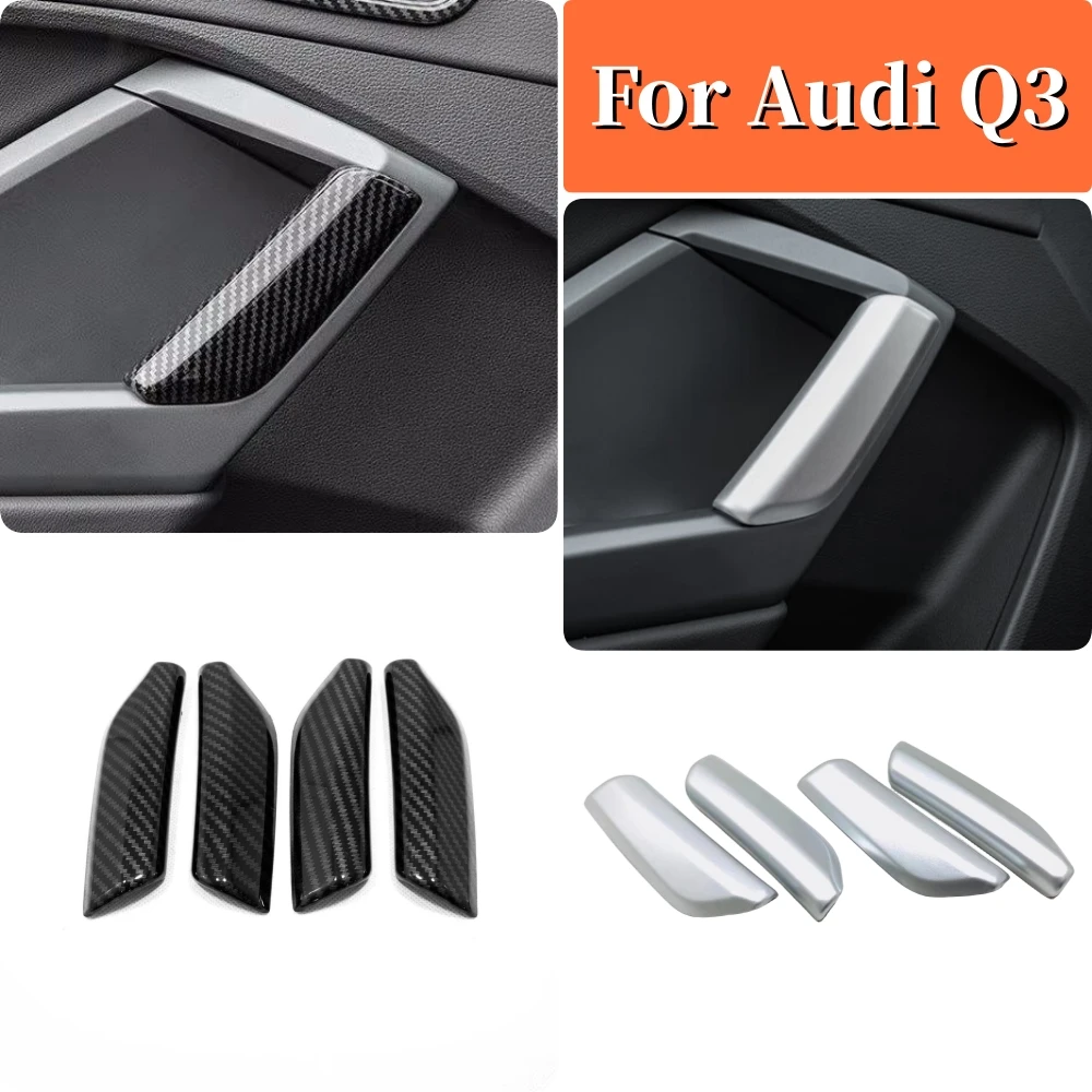 For Audi Q3 ABS Matte Carbon fiber Car door Inside Armrest Decorative Strip Cover Trim Sticker Accessories Fit 2019-2022 2023
For Audi Q3 ABS Matte Carbon fiber Car door Inside Armrest Decorative Strip Cover Trim Sticker Accessories Fit 2019-2022 2023