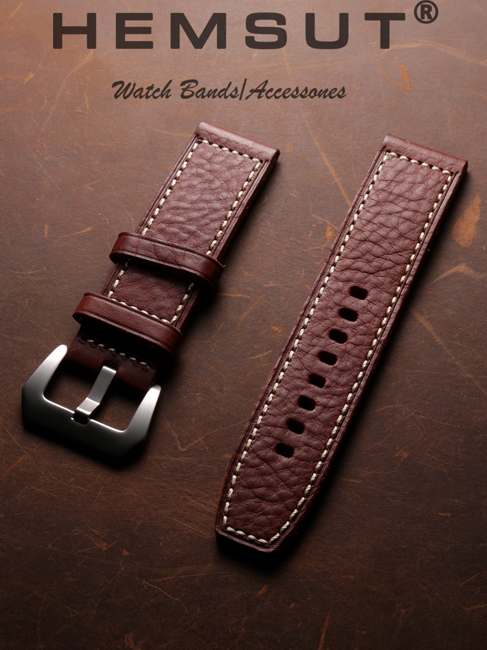 HEMSUT Cowhide Watch Band Quick Release 20 22 24 26MM Retro Vintage Handmade Italy Genuine Leather Watch Straps For Men Women
HEMSUT Cowhide Watch Band Quick Release 20 22 24 26MM Retro Vintage Handmade Italy Genuine Leather Watch Straps For Men Women