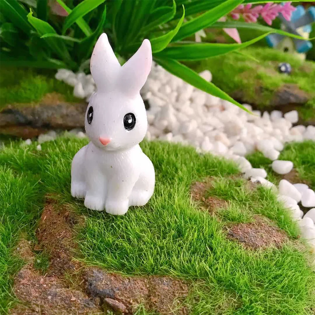 12 Pcs Resin Rabbit Ornament Figurines Decorations Desktop Mini Bunnies Statue Home Small Figures Bunny Miniature Baby 
12 Pcs Resin Rabbit Ornament Figurines Decorations Desktop Mini Bunnies Statue Home Small Figures Bunny Miniature Baby