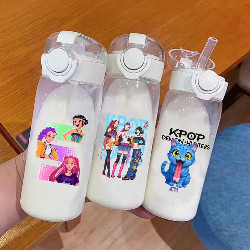 KPop Demons Hunterss Water Cup Cartoon Anime Figure Transparent Water Bottle Large Capacity Leak Proof Milk Mug Tea Juice Cups
KPop Demons Hunterss Water Cup Cartoon Anime Figure Transparent Water Bottle Large Capacity Leak Proof Milk Mug Tea Juice Cups
