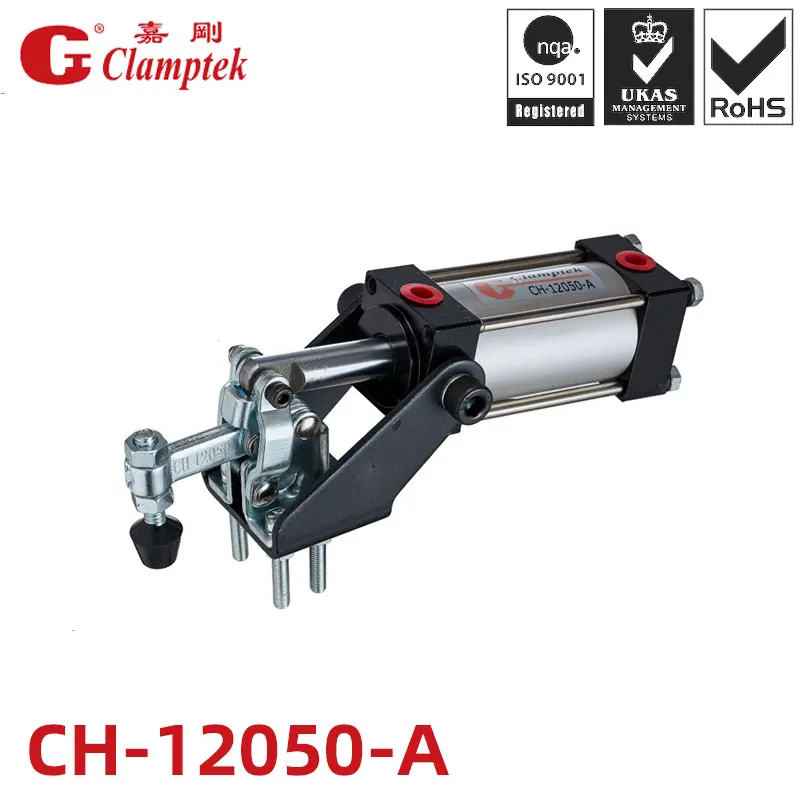 CH-12050-A Pneumatic Power Clamps Inlet G1/8'' Holding Capacity 91Kg Vertical Toggle Clamps
CH-12050-A Pneumatic Power Clamps Inlet G1/8'' Holding Capacity 91Kg Vertical Toggle Clamps