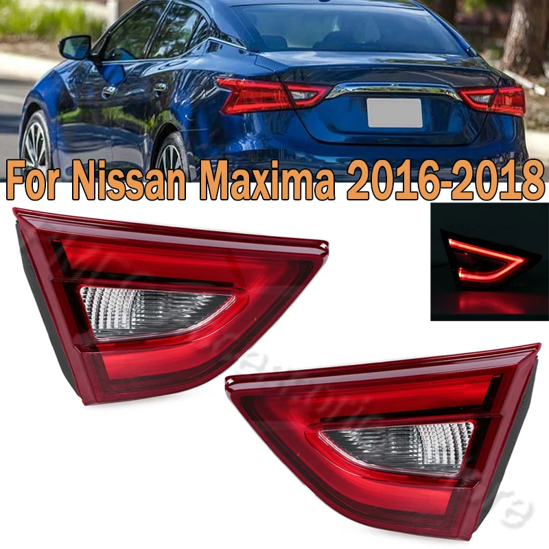 For Nissan Maxima 2016-2018 Inside Car Tail Light Assembly Rear Turn Signal Brake Light Fog Lamp Taillamp 265404RA1A 265454RA1A
For Nissan Maxima 2016-2018 Inside Car Tail Light Assembly Rear Turn Signal Brake Light Fog Lamp Taillamp 265404RA1A 265454RA1A