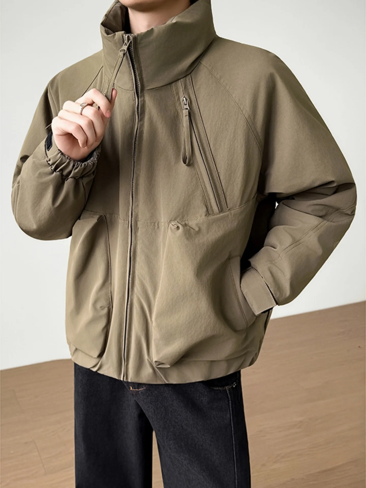 American Sle Outdoor Workwear down Jaet Men's Windproof Flight Coat Thiened Stand Collar Winter Cold Resistant Clothes
American Sle Outdoor Workwear down Jaet Men's Windproof Flight Coat Thiened Stand Collar Winter Cold Resistant Clothes