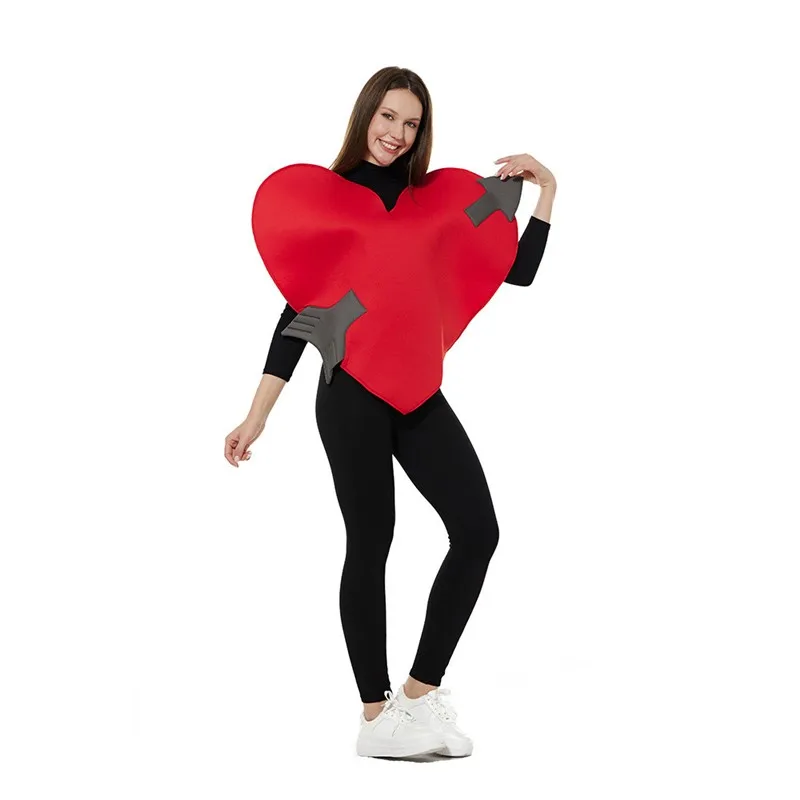Cupid's Arrow Cosplay Costume Heart Shaped Performance Suit Halloween New Arrival Bar Party Show off Traditional Chinese Costume
Cupid's Arrow Cosplay Costume Heart Shaped Performance Suit Halloween New Arrival Bar Party Show off Traditional Chinese Costume