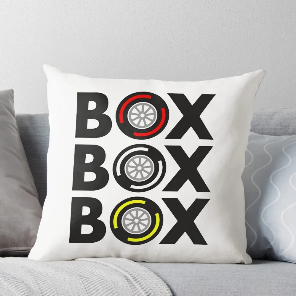 Box Box Box F1 Tyre Compound Design Throw Pillow bed pillows Cushions Pillowcases
Box Box Box F1 Tyre Compound Design Throw Pillow bed pillows Cushions Pillowcases