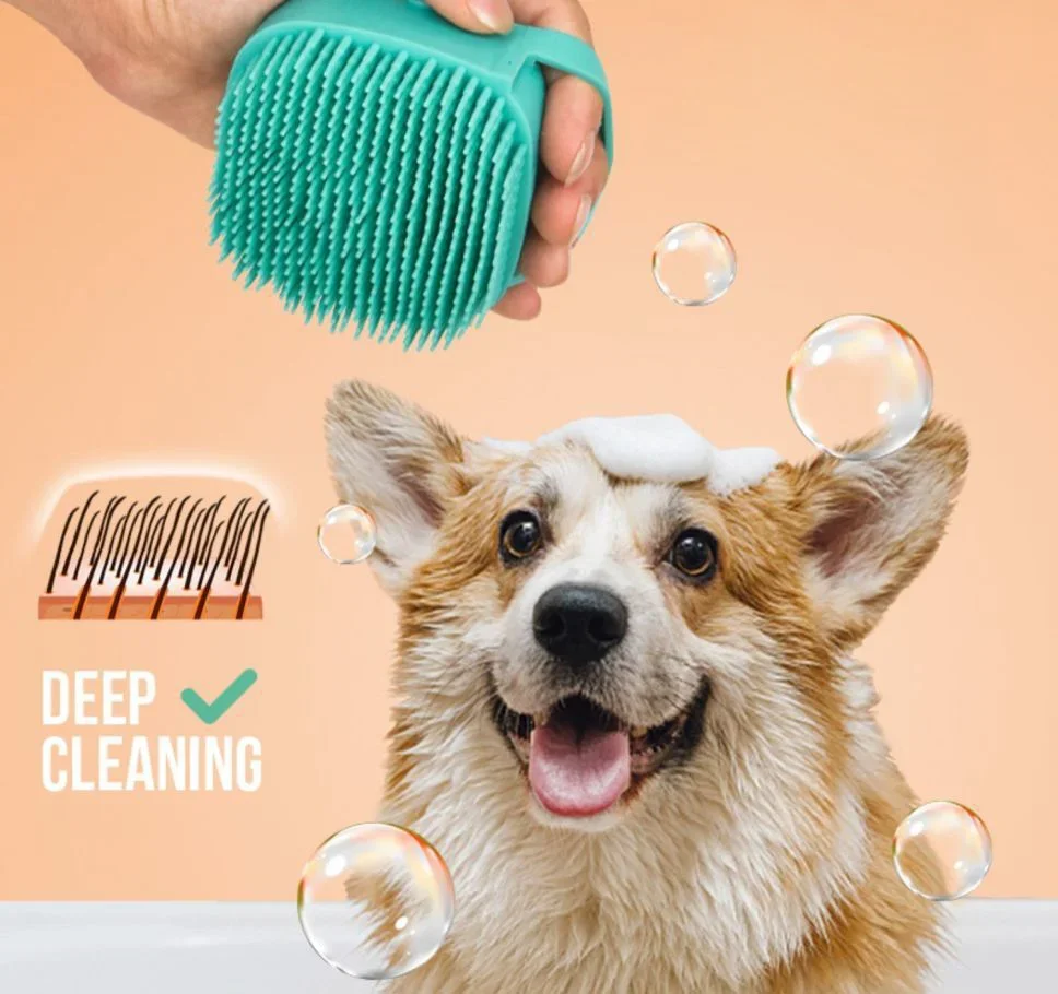 Pet brush for dogs and cats specialized brush for bathing silicone bath massage brush cleaning tool
Pet brush for dogs and cats specialized brush for bathing silicone bath massage brush cleaning tool