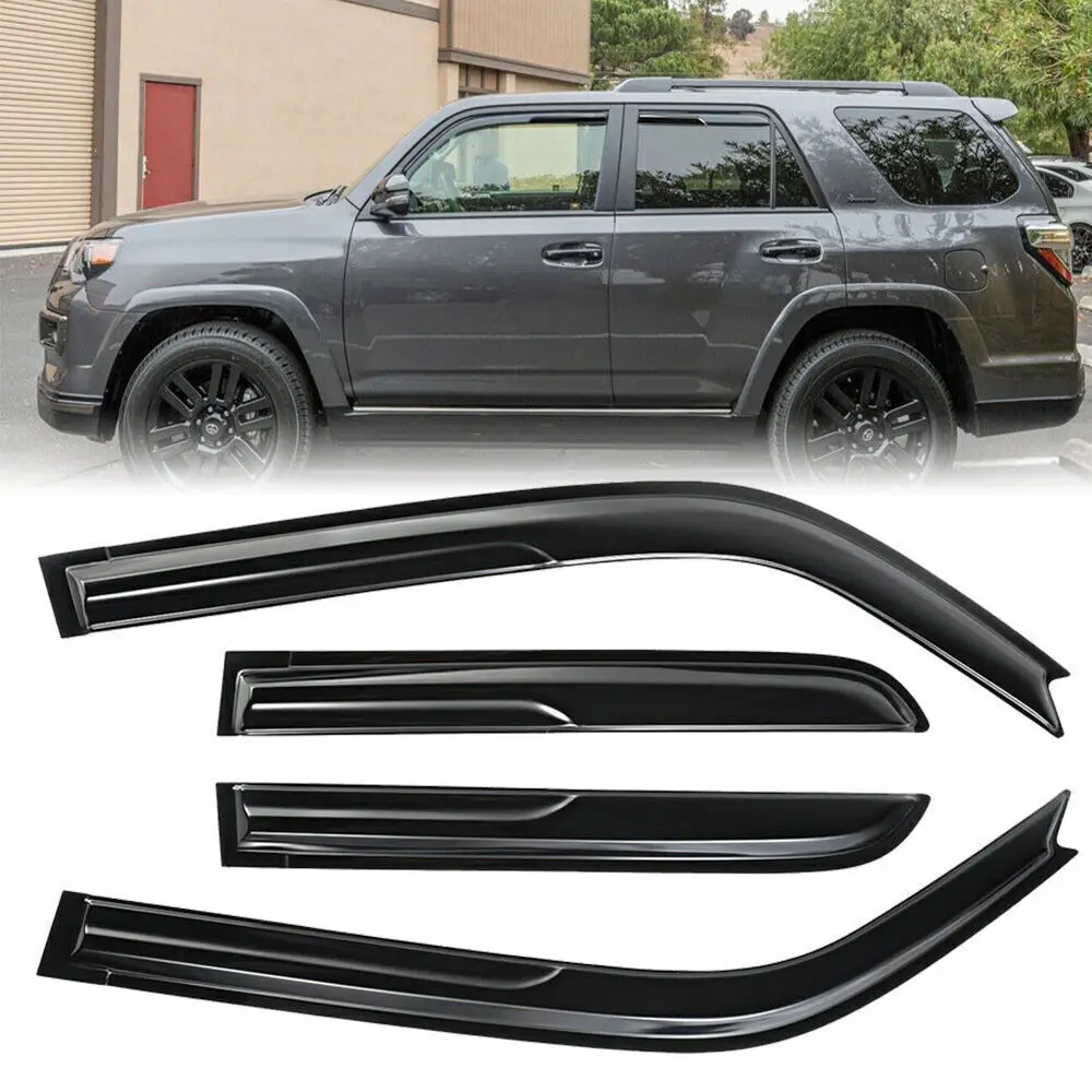 For 2010-2024 Toyota 4Runner JDM Mugen Window Visors Vent Rain Guards 3D Wavy
For 2010-2024 Toyota 4Runner JDM Mugen Window Visors Vent Rain Guards 3D Wavy