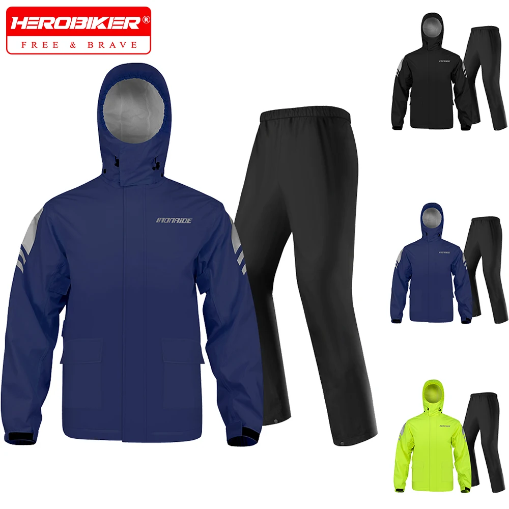 Motorcycle Raincoat Suit Waterproof 100% Rainstorm Prevention Jacket Pants Camping Hiking Fishing Raincoat Moto Raincoat Set
Motorcycle Raincoat Suit Waterproof 100% Rainstorm Prevention Jacket Pants Camping Hiking Fishing Raincoat Moto Raincoat Set