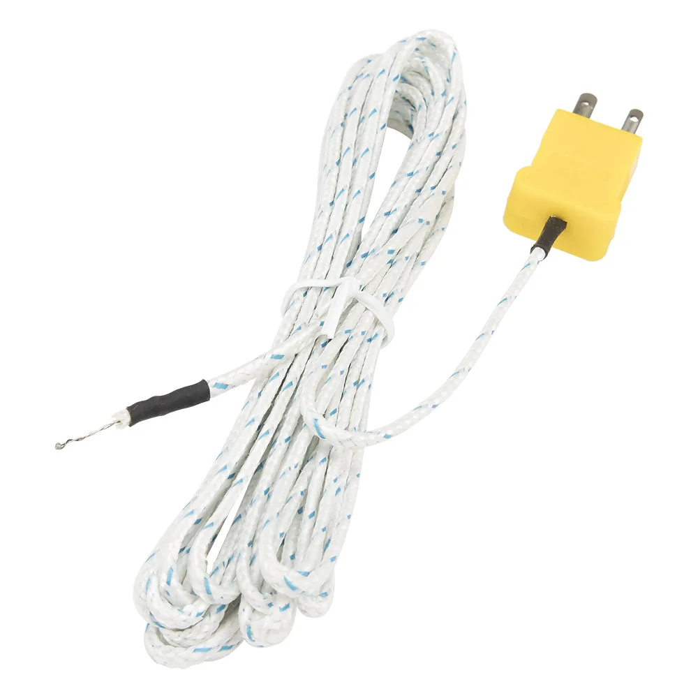 TP-01 K type 4m cable wire head plug connection thermocouple temperature sensor for TM-902C TES-1310
TP-01 K type 4m cable wire head plug connection thermocouple temperature sensor for TM-902C TES-1310