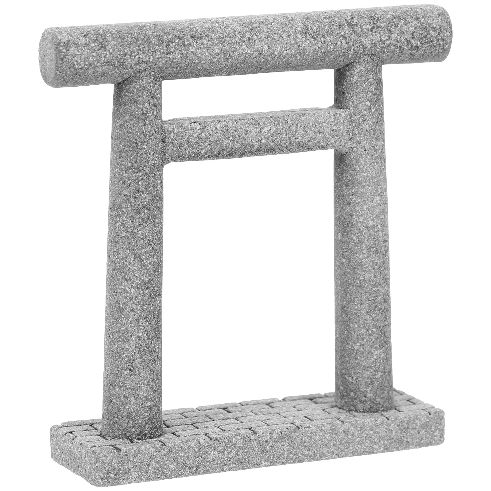 Grey Stone Gate Decor for Garden Pot L Durable Practical Japanese Crafts Mini Stone Mini Gate House Statue
Grey Stone Gate Decor for Garden Pot L Durable Practical Japanese Crafts Mini Stone Mini Gate House Statue