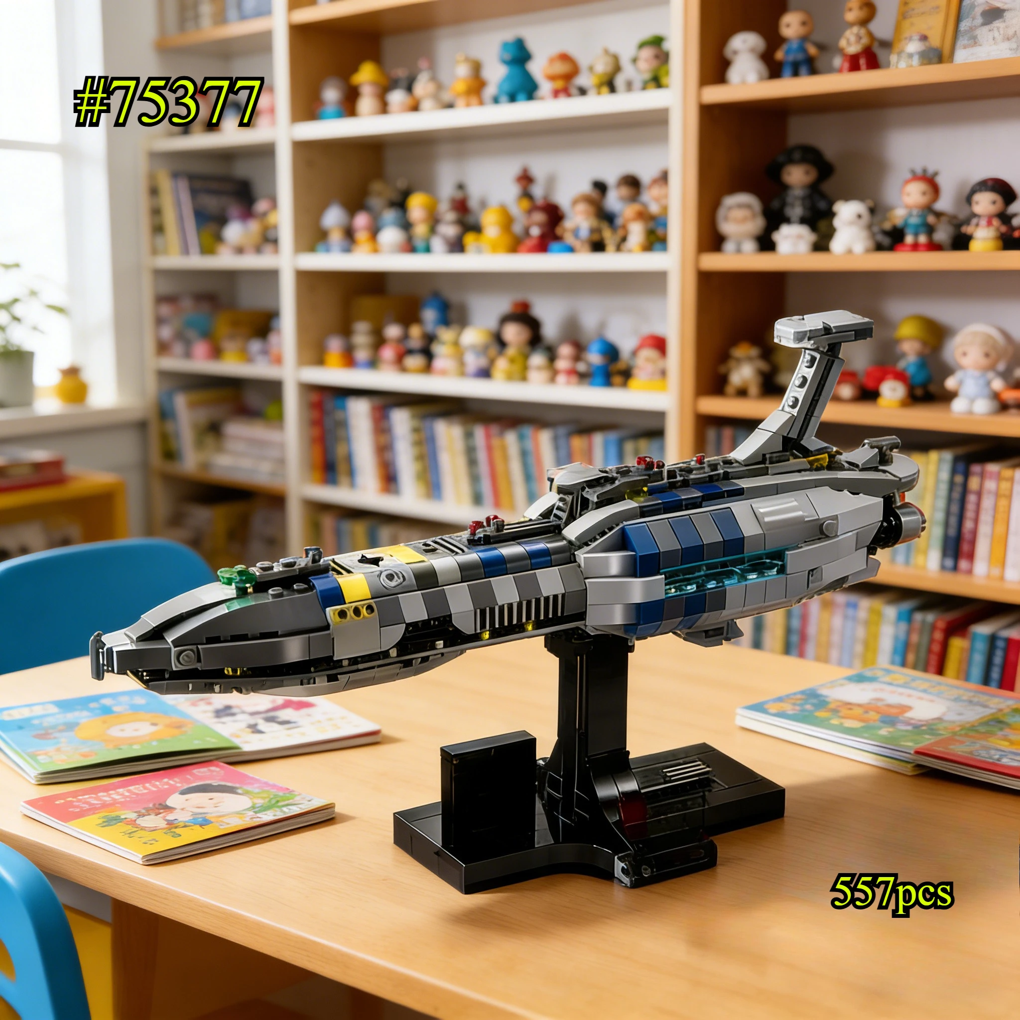 MOC Star Invisible Hand Spaceship Building Blocks Sets Compatible With Legoed Particles Suitable For Christmas Gifts 75377
MOC Star Invisible Hand Spaceship Building Blocks Sets Compatible With Legoed Particles Suitable For Christmas Gifts 75377