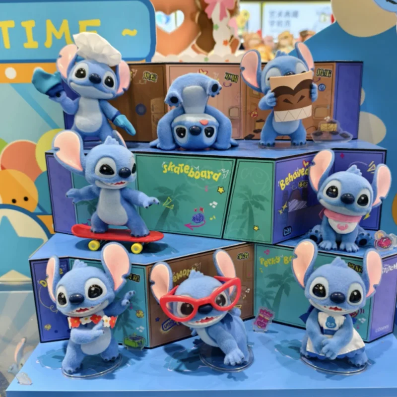 Kawaii Hello Stitch Series Of Figurines Blind Box Flocking Doll Desktop Ornaments Toy Stitch Mystery Box Birthday Surprise Gifts
Kawaii Hello Stitch Series Of Figurines Blind Box Flocking Doll Desktop Ornaments Toy Stitch Mystery Box Birthday Surprise Gifts