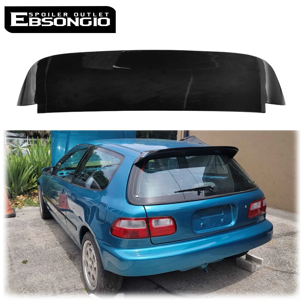 Fits 92-95 Honda Civic EG EH Hatchback Duckbill Glossy Black Roof Spoiler Wing
Fits 92-95 Honda Civic EG EH Hatchback Duckbill Glossy Black Roof Spoiler Wing