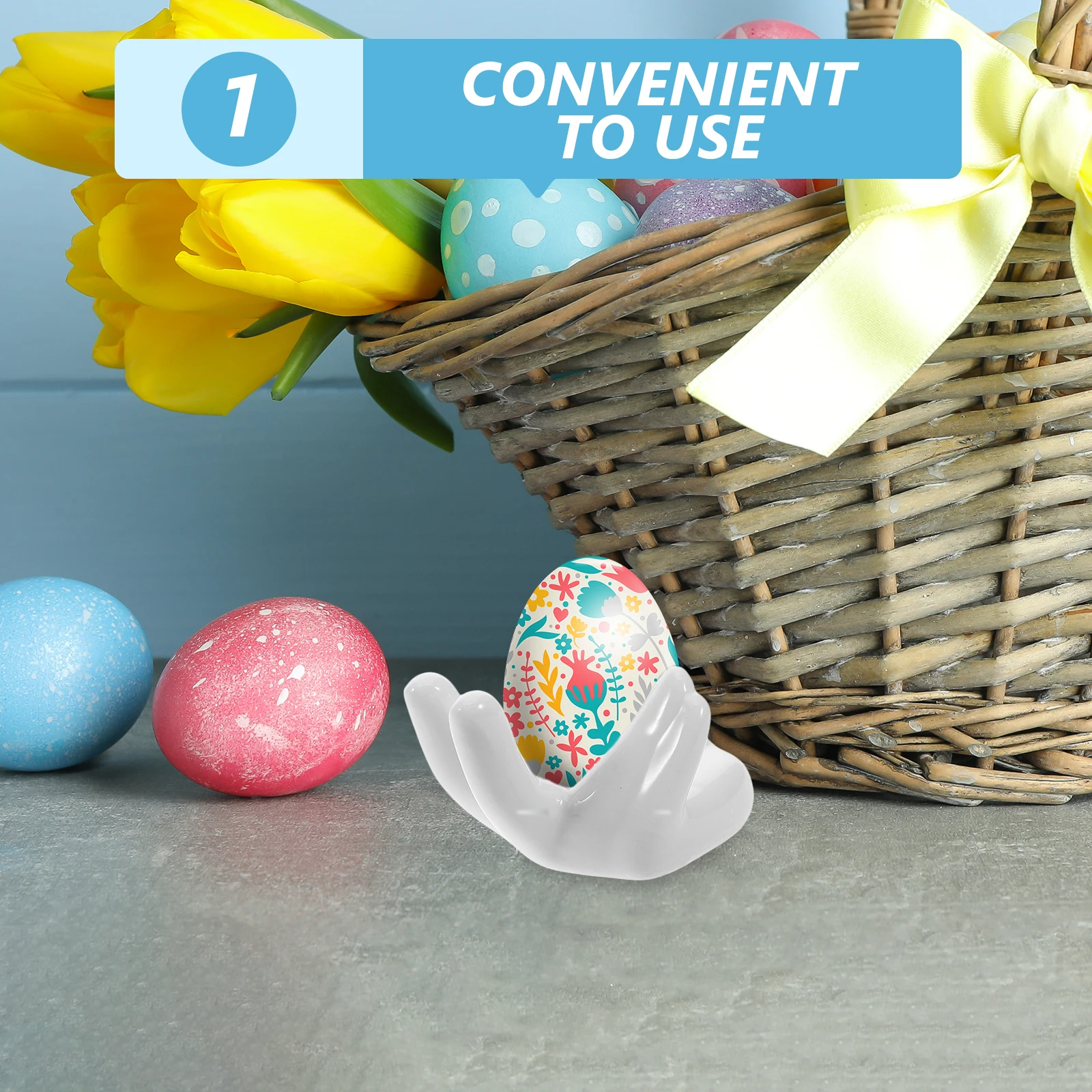 3Pcs Creative Ceramic Hand Shape Easter Egg Cup Holder Soft Boiled Egg Stand Decorative Rack for Kitchen Tabletop Use
3Pcs Creative Ceramic Hand Shape Easter Egg Cup Holder Soft Boiled Egg Stand Decorative Rack for Kitchen Tabletop Use