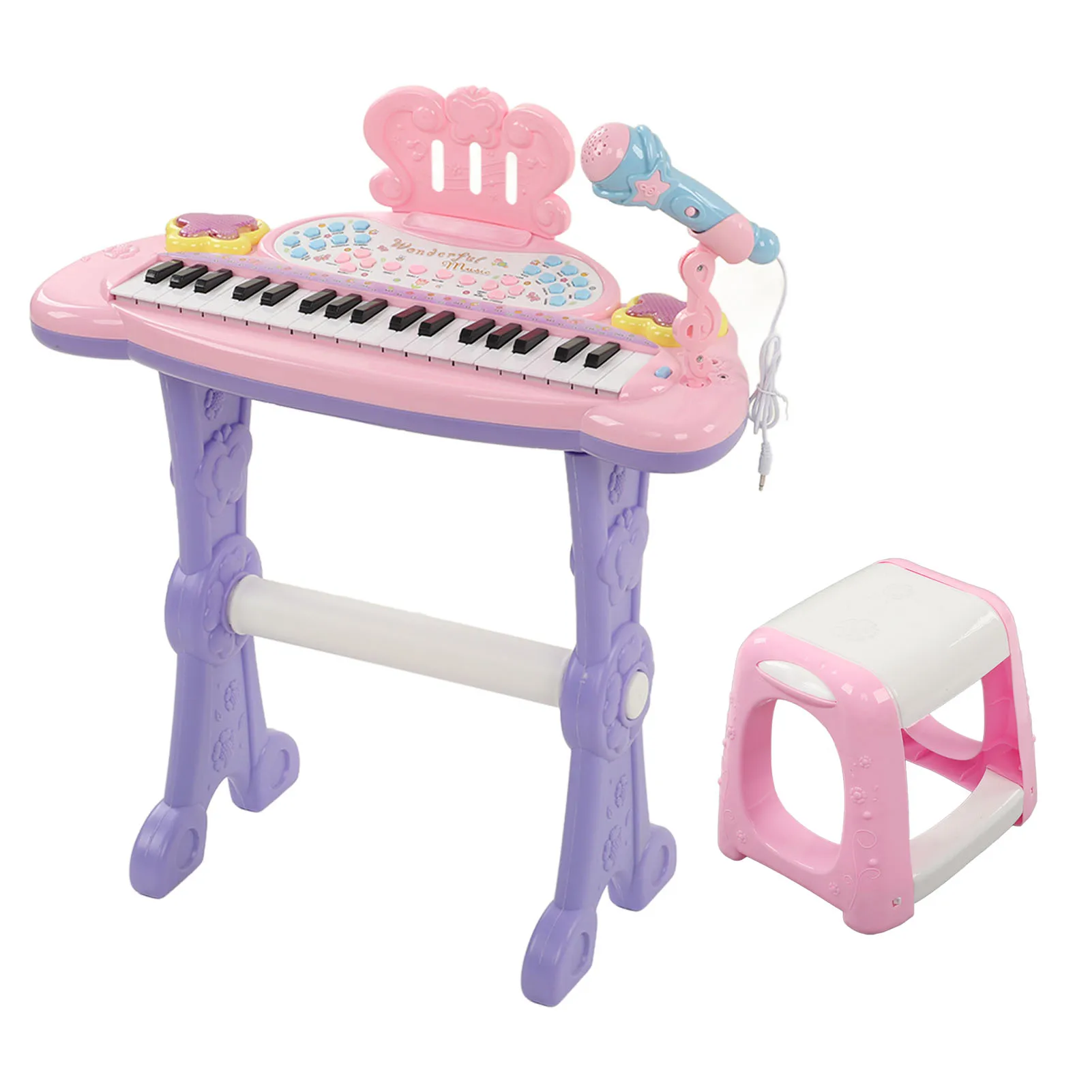 Portable Electronic Piano Battery and Power Cable Supply 37 Key Kids Piano Keyboard Plastic Excellent Gift for Home
Portable Electronic Piano Battery and Power Cable Supply 37 Key Kids Piano Keyboard Plastic Excellent Gift for Home