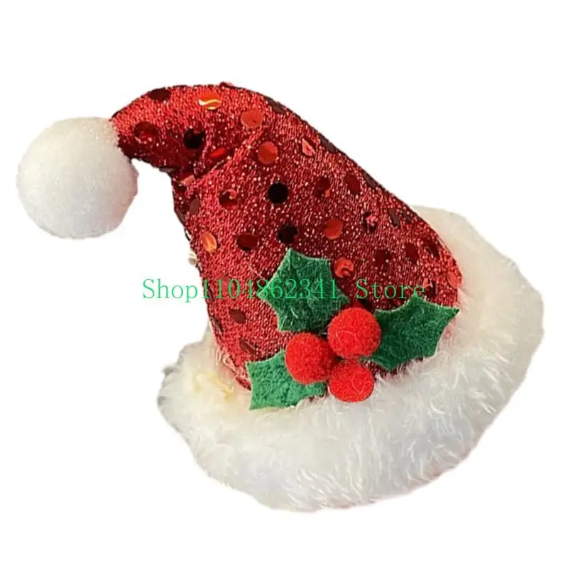 652F Mini Christmas Hat Hair Clip Teen Duckbill Hairpin Cosplay Santa Hairpin
652F Mini Christmas Hat Hair Clip Teen Duckbill Hairpin Cosplay Santa Hairpin