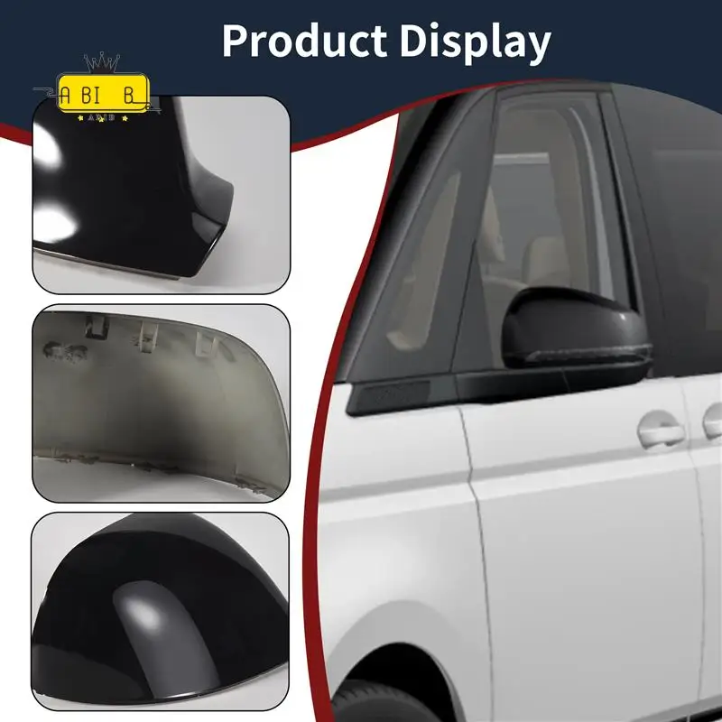 ABIB -Mirror Covers Car Side Rearview Wing Mirror Replacement Shell Caps For-VW Transporter T5 T5.1 T6 2010-2019
ABIB -Mirror Covers Car Side Rearview Wing Mirror Replacement Shell Caps For-VW Transporter T5 T5.1 T6 2010-2019