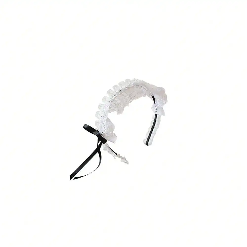 Women's Hair Hoop Anime Maid Cosplay Headband Lolita Lace Flower Headwear Hair Accessory White
Women's Hair Hoop Anime Maid Cosplay Headband Lolita Lace Flower Headwear Hair Accessory White